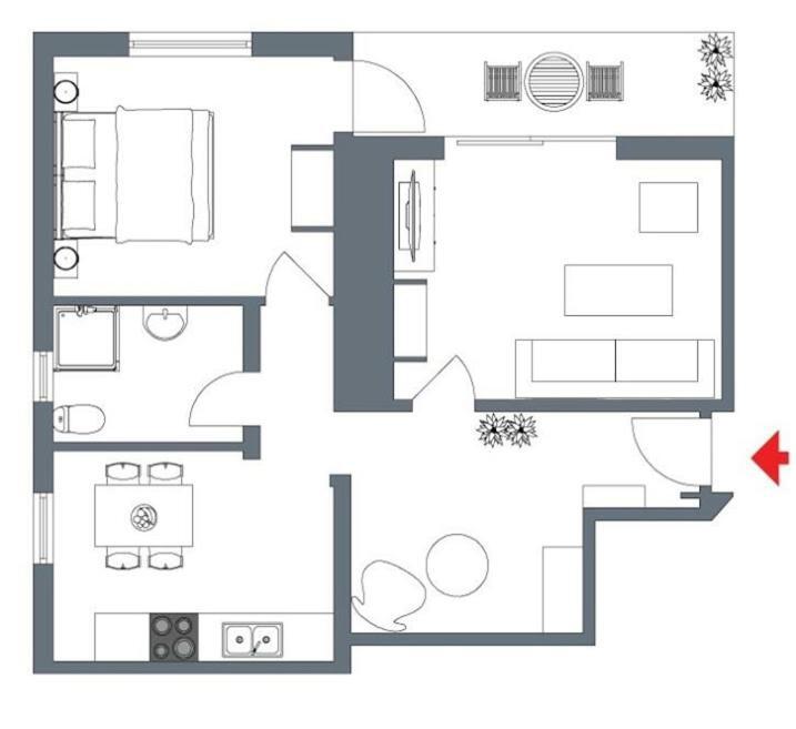Appart Aux Deux Colombes Avec Balcon Et Garage 파미에 외부 사진